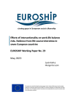 EUROSHIP Working Paper No. 29-01